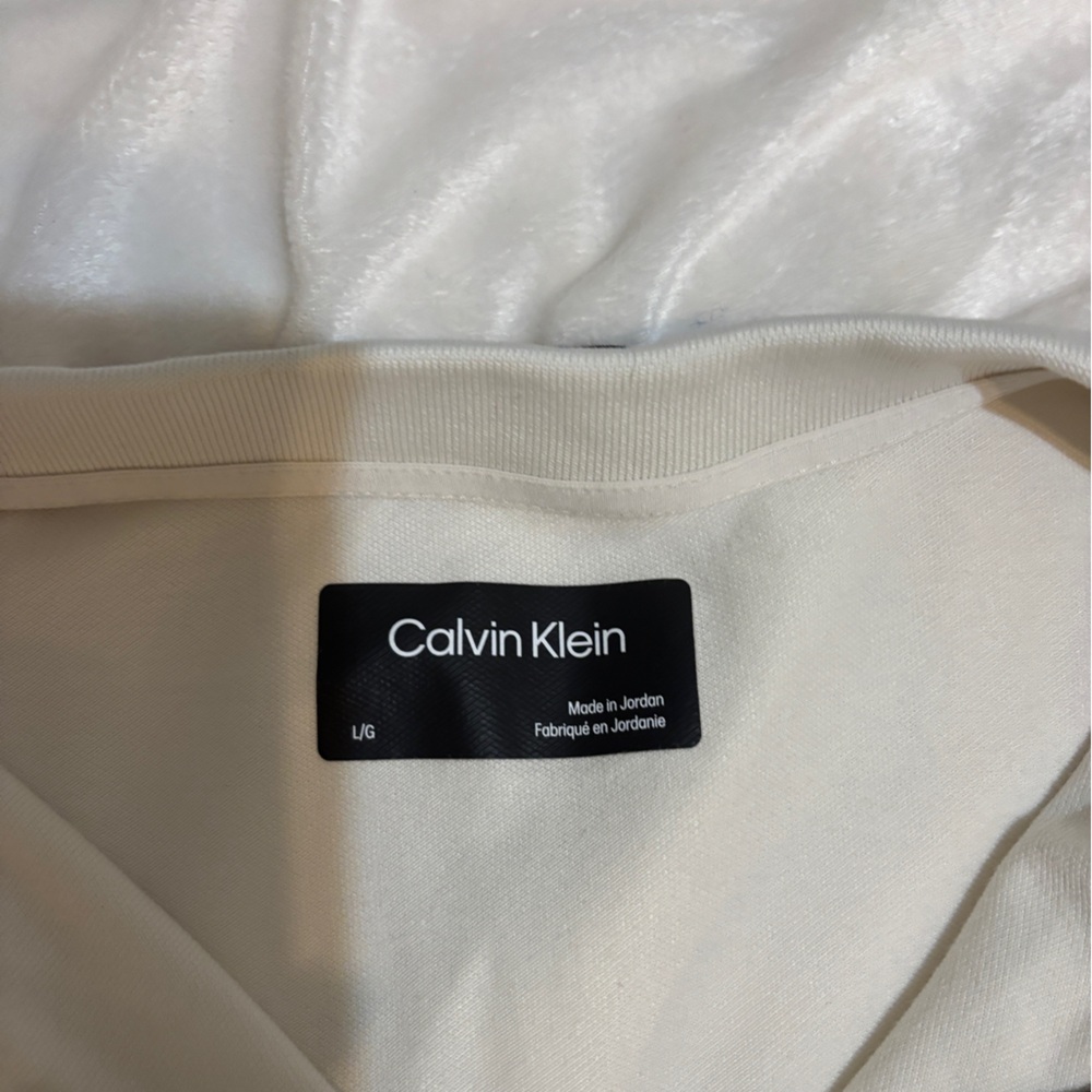 White polo large shirt